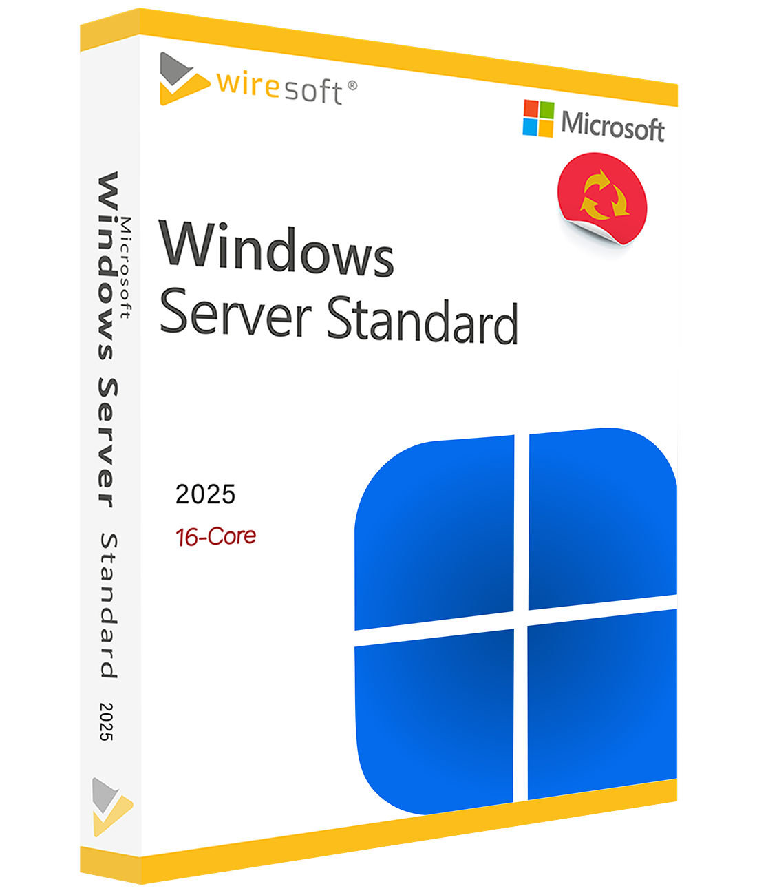 MICROSOFT WINDOWS SERVER 2025 STANDARD 16-CORE